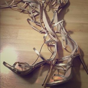 Forever 21 gladiator sandal heels